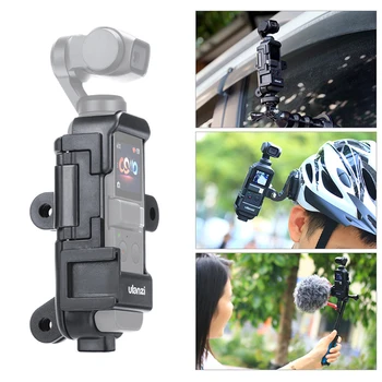 

Outdoor Accessories Adapter Extend Mount Expansion ABS Black Shell Multi-function Vlog Case Cold Shoe Gimbal For OSMO Pocket