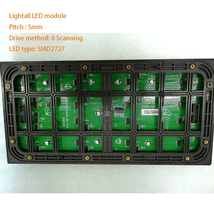 Matrix Waterproof P5 led panel 1/8Scan RGB 320*160mm LED module P4 P5 P6 P8 P10 SMD IP65 led sign outdoor display anzeige