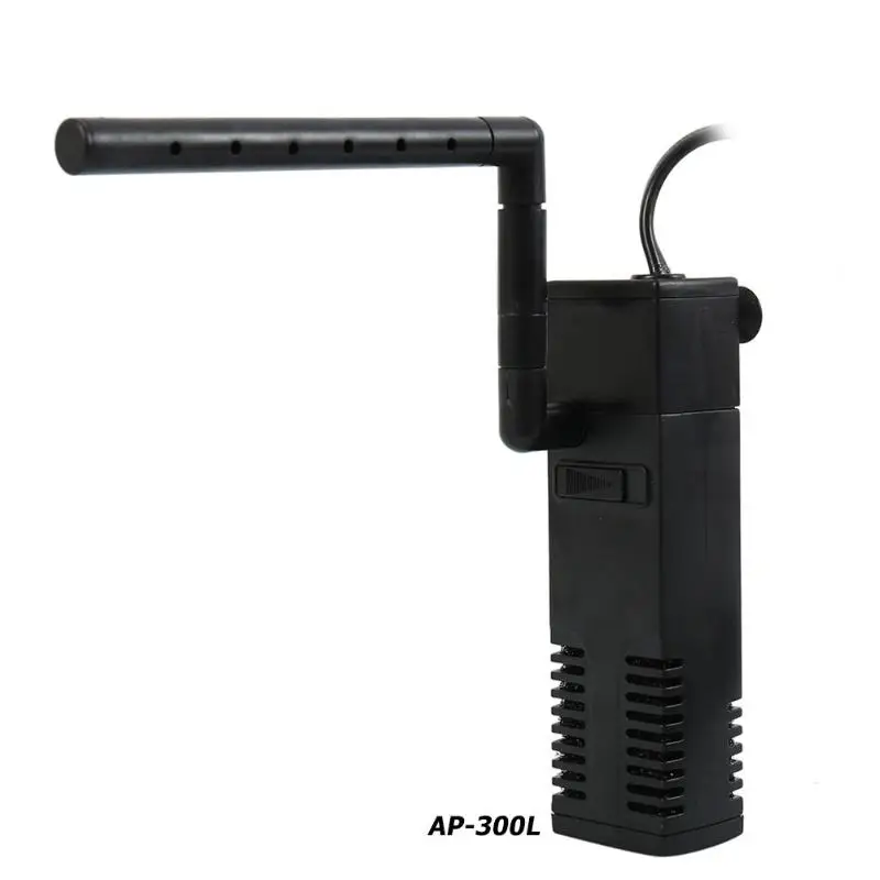 Aquarium Fish Tank Submersible Filter Internal Water Spray Flow Pump Multi-capacity optional Oxygen Tools 3W/4W/8W/22W - Цвет: 3w