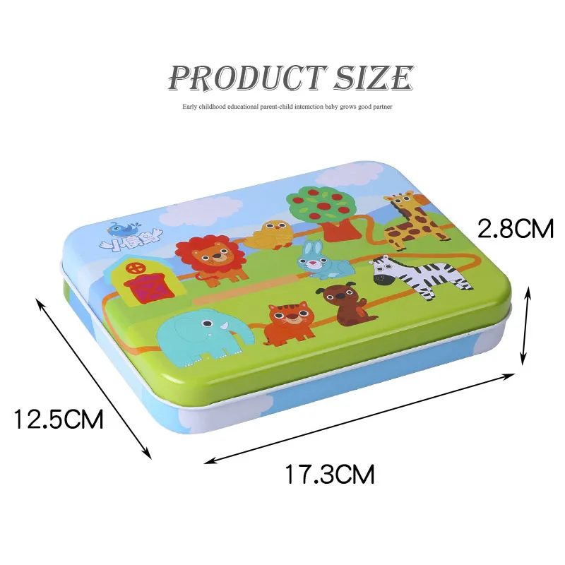 wooden toys baby DIY fruit cartoon toy Animal Stringing Threading wooden beads educational Monterssori toy for 5