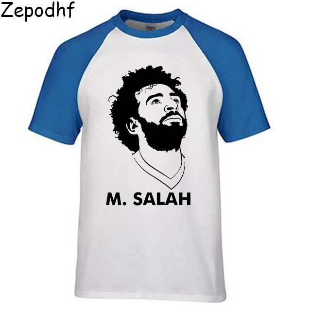 Мужская Высококачественная Футболка с принтом Mohamed Salah Ghaly Egypt World Play jersey liverpoles, повседневный трикотажный топ