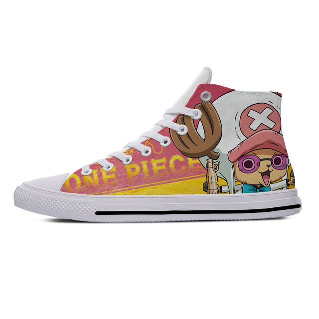 ONE PIECE THEMED HIGH TOP SHOES (5 VARIAN)