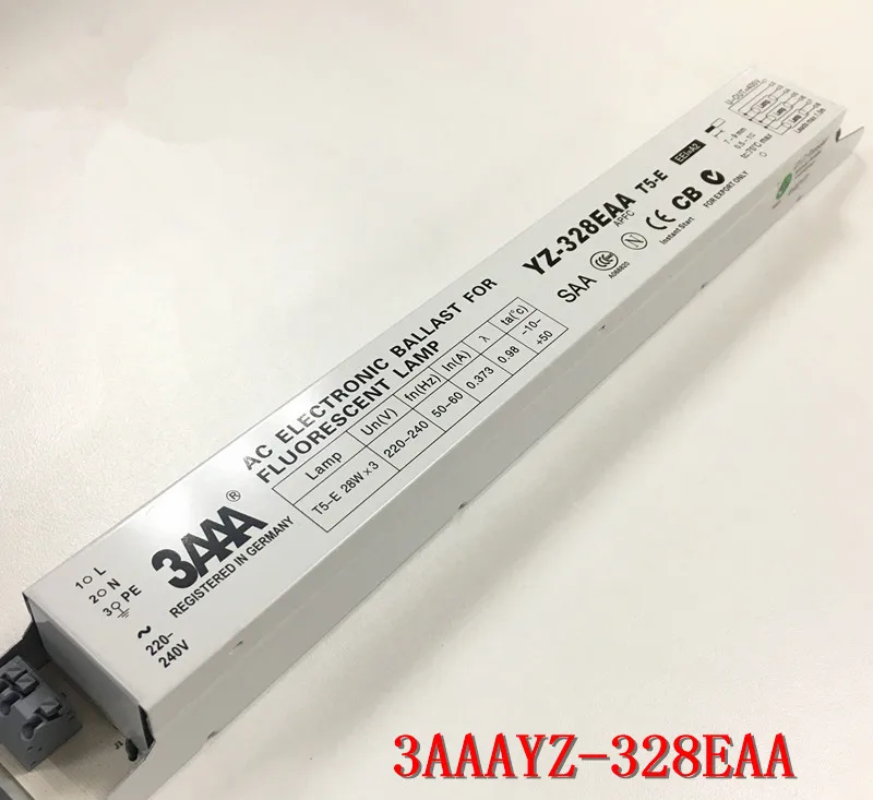 3AAA YZ-328EAA T5 28 Вт люминесцентная трубка специальный электронный балласт от одного до трех выпрямитель