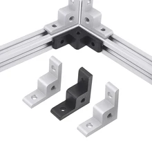 1PC Anker Rad Stecker Rechten-winkel Extrusion Ecke Code für 1515 2020 Aluminium Profil