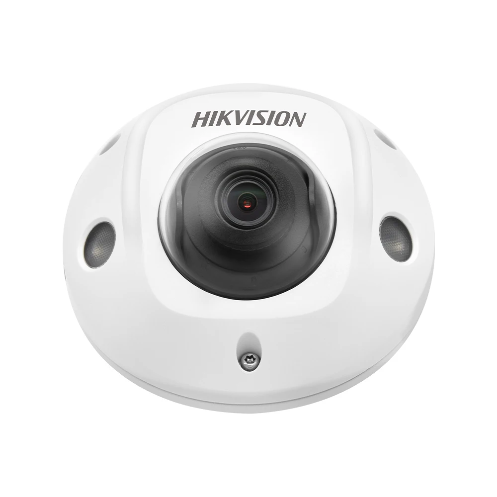 US $106.41 Hikvision IP Camera 4MP PoE IR Network Dome DS2CD2543G0IS Builtin SD Card Slot amp microphone Audio and Alarm Motion Detection
