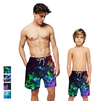 

Summer Mens Board Shorts Quick Dry Mens Swim Shorts Surf Swimwear Beach Short Male Athletic Running Gym Short Man