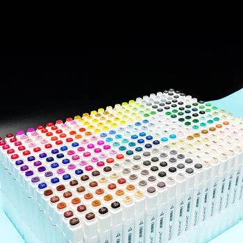 

TouchFIVE Optional Color Matching Art Markers Brush Pen Sketch Alcohol Based Markers Dual Head Manga Drawing Pens Caligraphy Pen