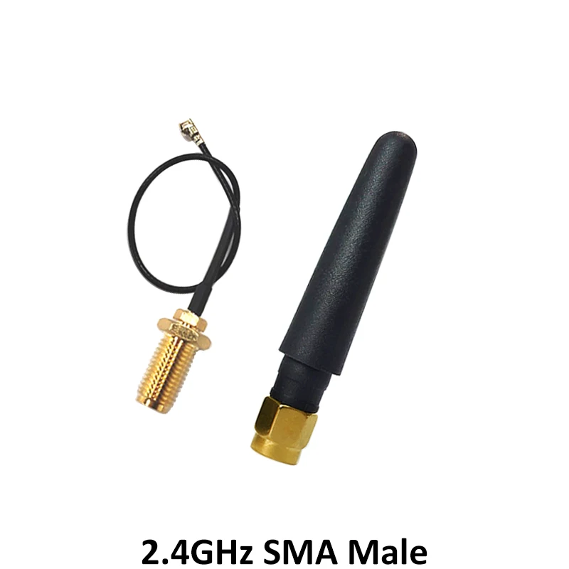 2 шт. антенна 4 ГГц wifi 5dBi SMA Штекерный разъем для маршрутизатора Wi fi + 21 см