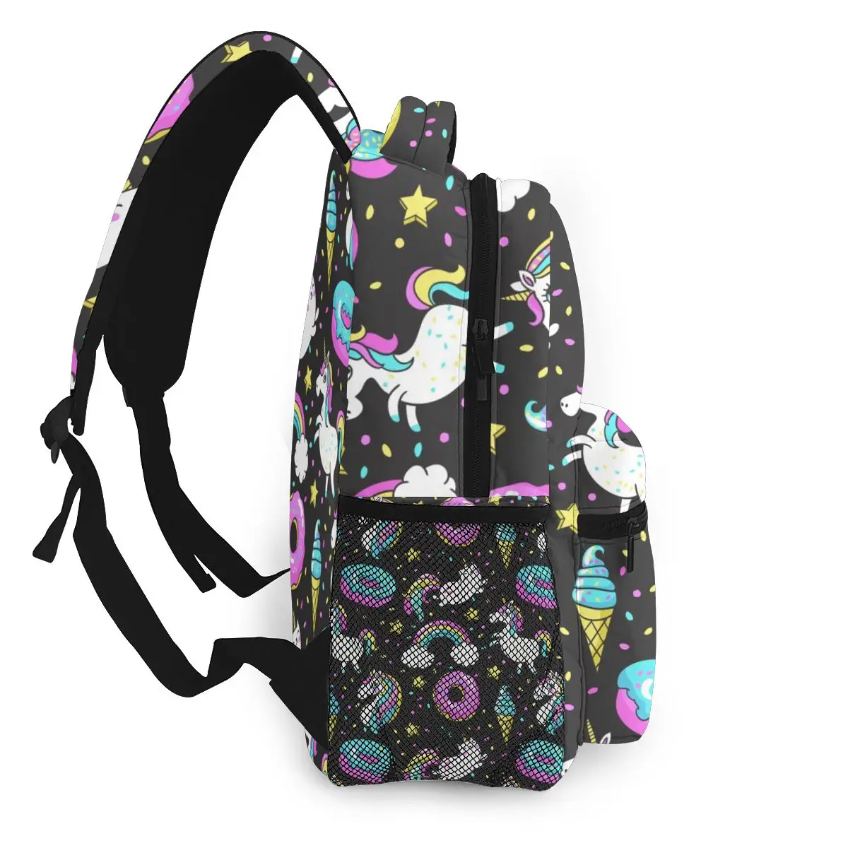 Mochila para mujer, 80s 90s, cómic, unicornios, donas, confeti arcoíris,  2020, mochila de viaje, mochilas escolares|Mochilas| - AliExpress