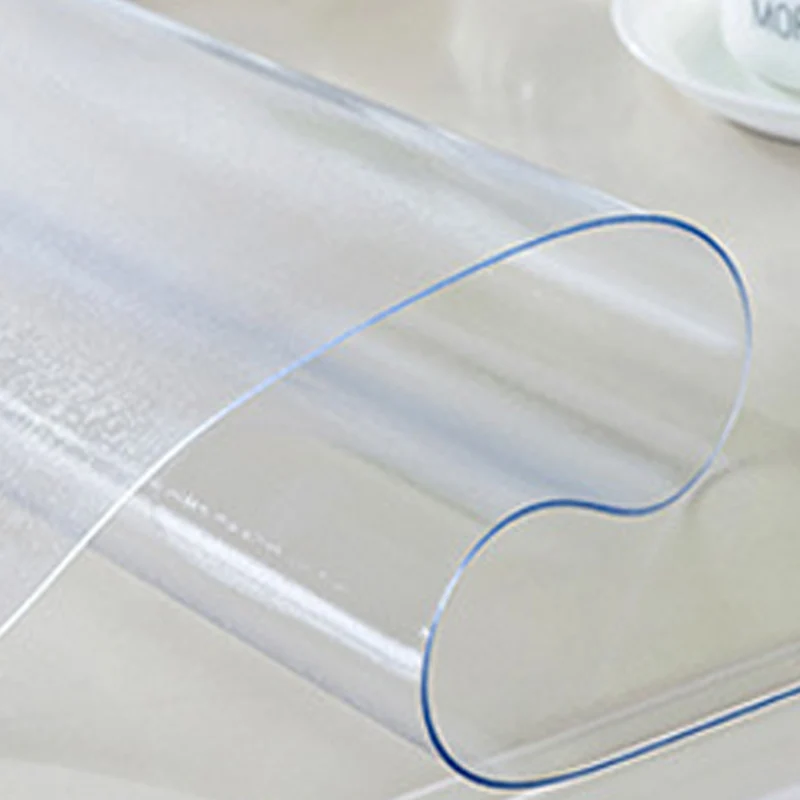  HAZY 2mm Transparent PVC Tablecloth Waterproof Rectangle Table Cloths Coffee Table Mat Table Cover 