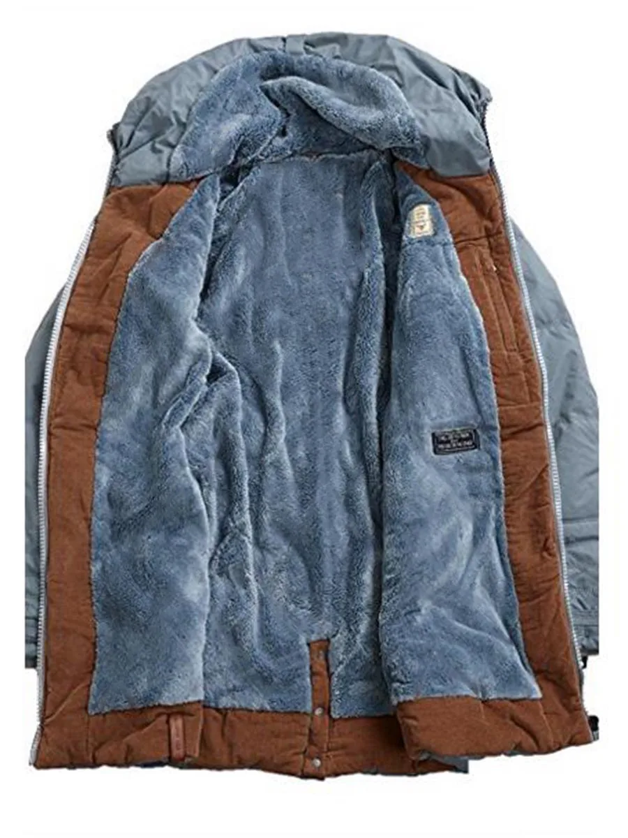 astounding  Winter Jacket Plus Size Womens Parkas Thicken Warm Outerwear Solid Hooded Coats Maxi Female Slim Co