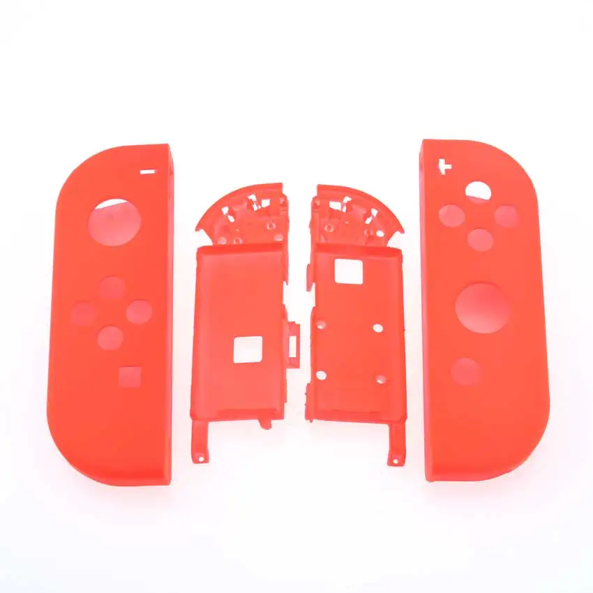 LL YuXi для rend Switch NS NX Joy Con замена корпуса оболочка Крышка для Joy-Con контроллер Корпус чехол прозрачный черный зеленый - Цвет: LL