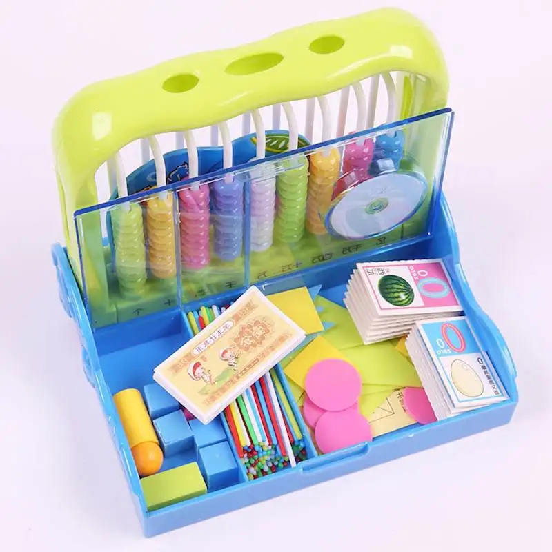 Маленький Карни 327 стационарный ящик с геометрическим счетом шт. Девять линий цвет смешанный Многофункциональный стационарный набор коробок
