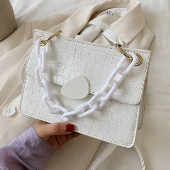 

Designer Crocodile Pattern Small PU Leather Armpit Bag for Women Elegant Shoulder Bag 2020 Female Travel Crossbody Pack Hand Bag