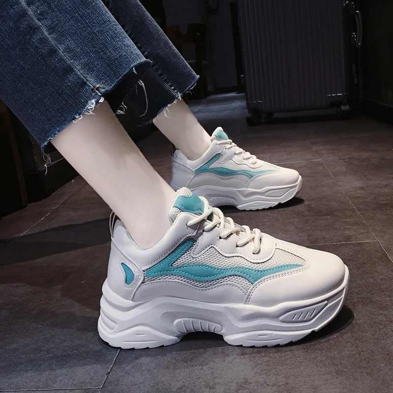 

Womens Trainers Women's Sneakers Summer Shoes Casual Woman shoes Running Woman's 2020 Fashion Spring Microfiber High Lace-Up