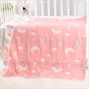 Muslin Baby Blankets Children 6 layers Gauze Cotton Soft Quilt Newborn Infant Swaddle Towel Kids Bath Towel 110*110cm 4