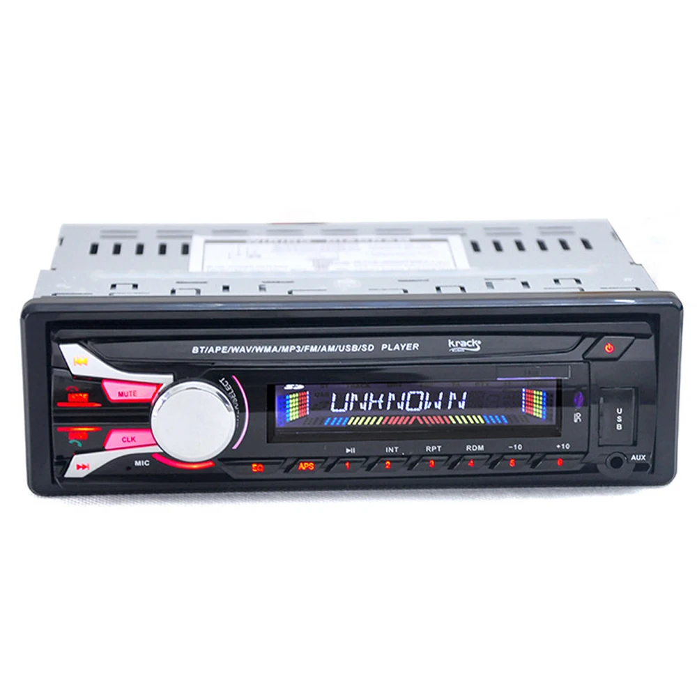 Автомагнитола bluetooth радио Кассетный плеер Съемная передняя панель стерео MP3 AUX FM