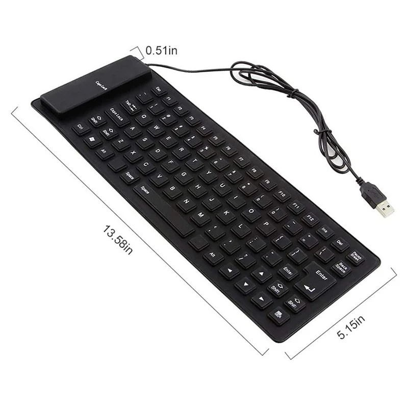 Portátil, Dobrável, Com Fio, Mini USB, PC,
