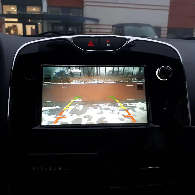 Yeshibation Автомобильная камера заднего вида наборы для Renault Clio 4 IV 2012~ подключение заводской экран Совместимость
