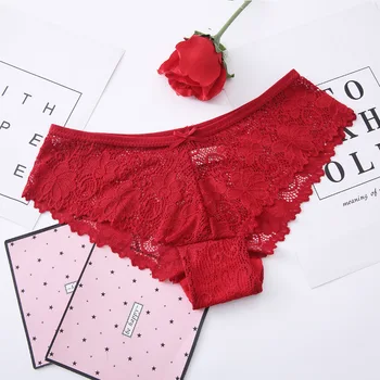 

women's underwear ice silk sexy lace seamless sports lingerie large size low waist female panties high quality comfortable