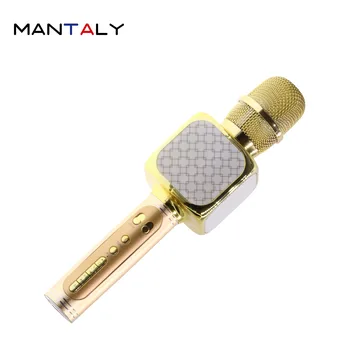 

Bluetooth Karaoke Microphone Wireless microfono professionnel mykraphone Condenser mikrofon Speaker mobile micro phantom power
