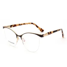 MONGOTEN прогрессивные Мультифокальные линзы оптические очки унисекс модные полуобода из нержавеющей стали дальнозоркость очки для чтения; оправа