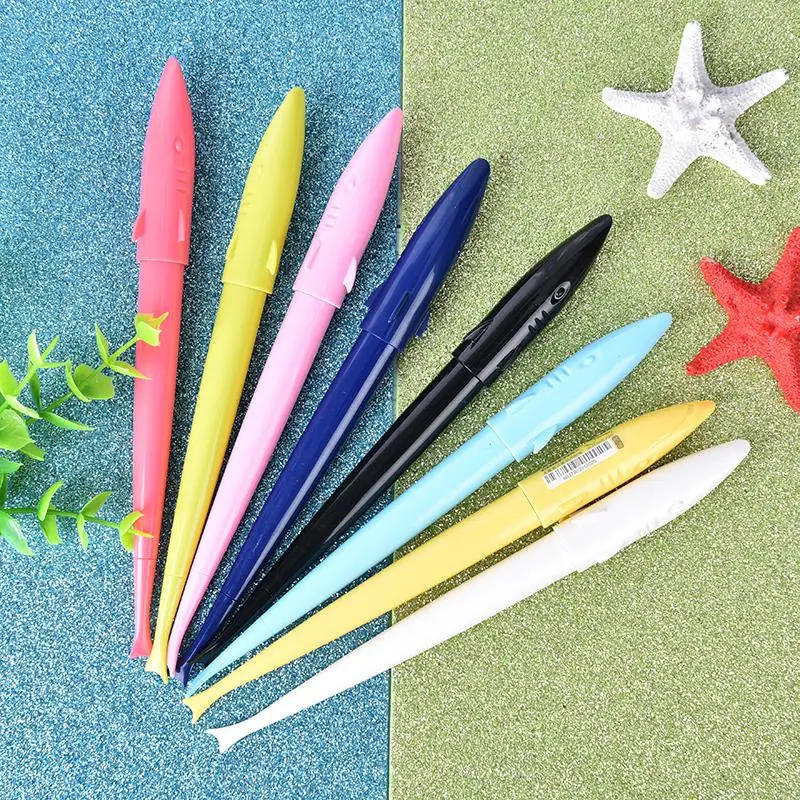 0.5mm Mini Small Shark Smoke Fountain Pens Nib For School Random Office Supplies Random Aluminium Alloy