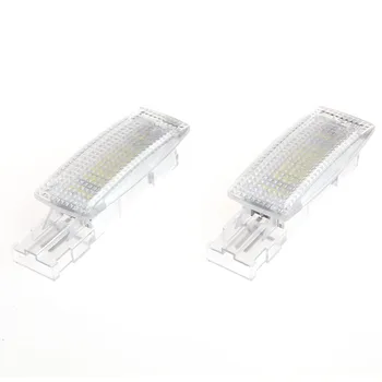 

2PCS LED Interior Visor Vanity Mirror Light Lamp For Jetta Passat Tiguan Golf X6HF