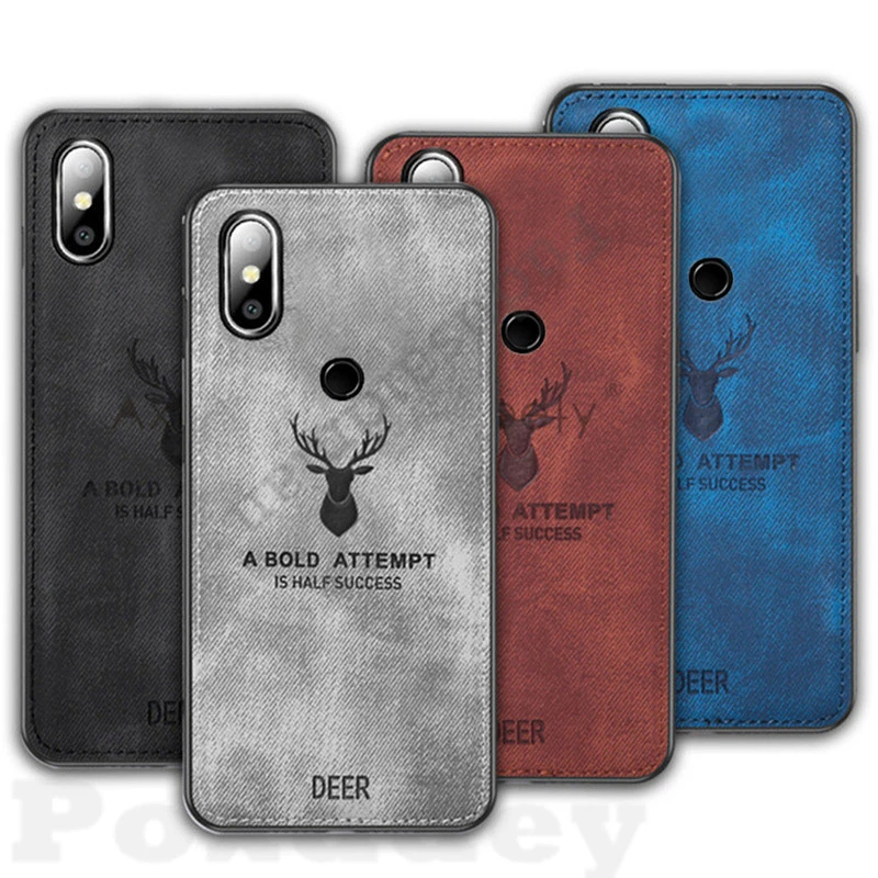 huawei pu case Cloth Phone Case For Huawei Y5 Y6 Y7 Prime 2018 Y9 2019 2020 P Smart 2021 Z Y9s Y7a Y9a Y5p Y6p Y7p Y8p 3D Elk Deer Cover Shell cute phone cases huawei