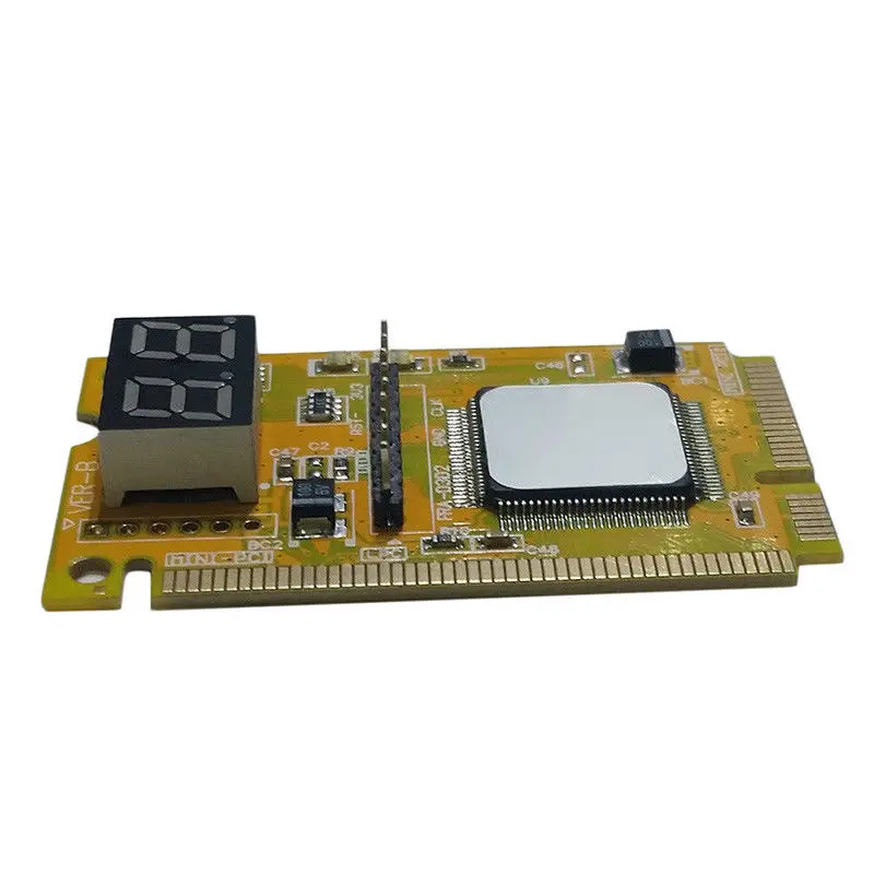 2-цифра Портативный компьютер PC Mini PCI-E LPC ноутбук анализатор тестер материнская плата печатная плата для отладки проверки диагностическая карта