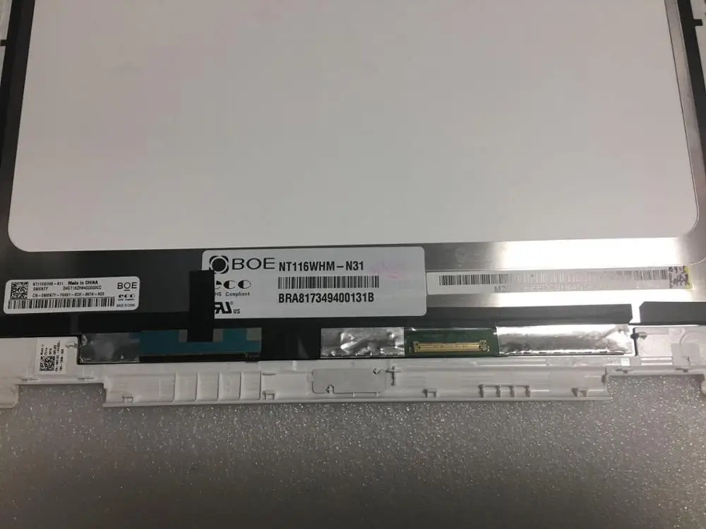 Lcd Tela Digitalizador Substituição de Vidro com Frame Lcd Assembly para Dell Inspiron 11 3000 3168 3169 3185 P25t Laptops - Imagem 2