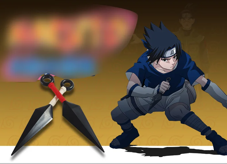 Наруто пластиковое оружие Shuriken большой нет COS Реквизит Наруто Саске аниме