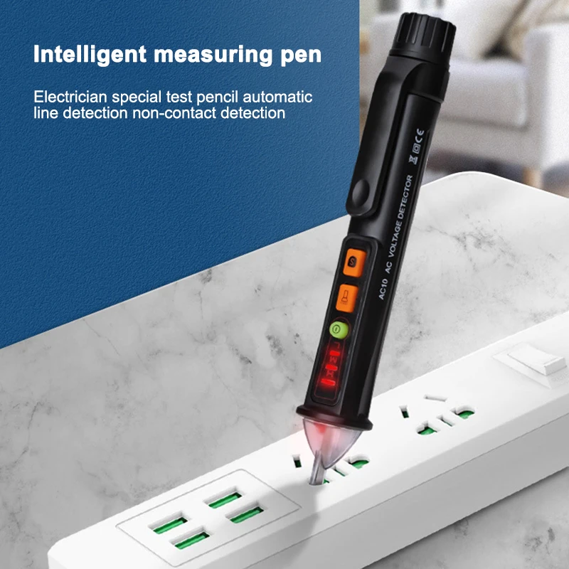 

AC/DC Voltage Test Pencil 12V/48V-1000V Voltage Sensitivity Electric Compact Pen