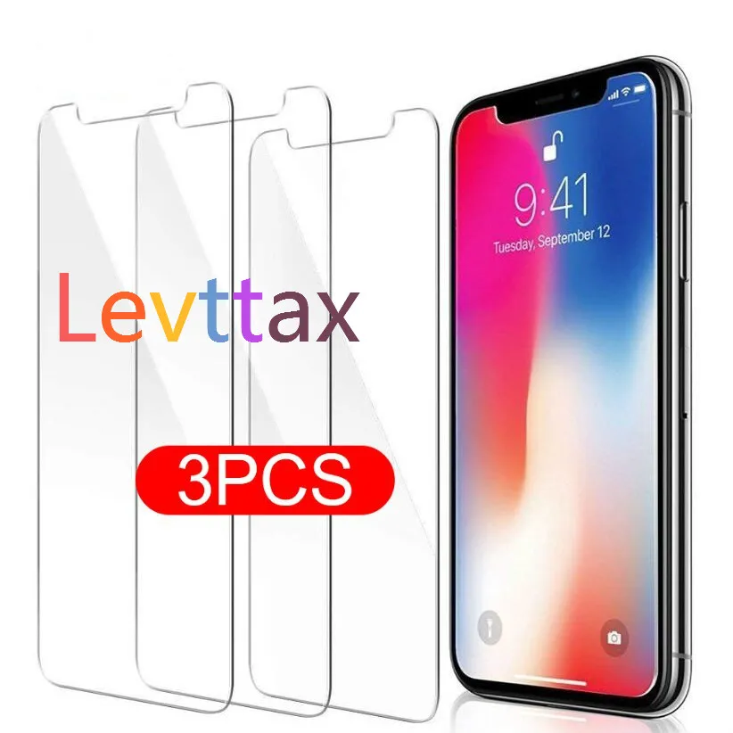 

3PCS/lot Tempered Glass For iPhone12 mini Glass Screen Protector For iPhone 11 Pro Max X XS Max XR 7 8 6 S Plus Protective Glass