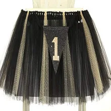 Шифоновая столовая юбка для душа детское украшение для мероприятия вечеринки обеденный стул