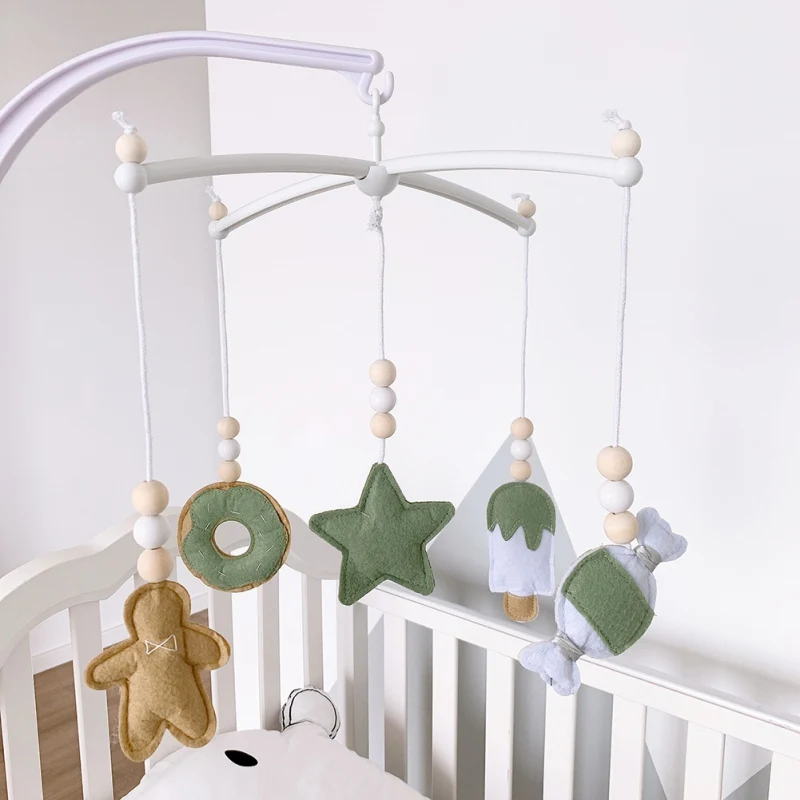 Baby Mobile Crib Holder Rotate Bracket Diy Baby Bed Bell Hanging Toys Baby Rattle Toys Kid Room Decorations Wind Chimes Hanging Decorations Aliexpress