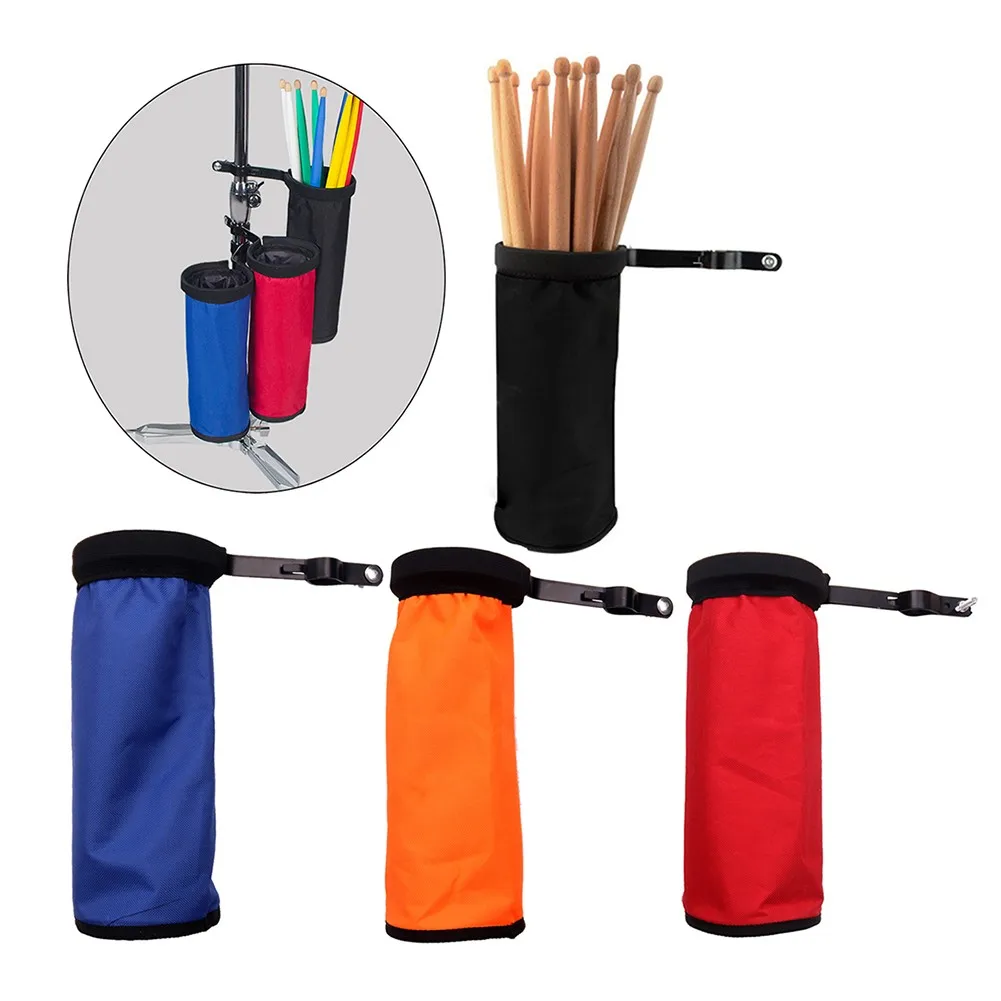 DrumstickBagWaterproofAdjustableDrumStickHolderWithClampFor