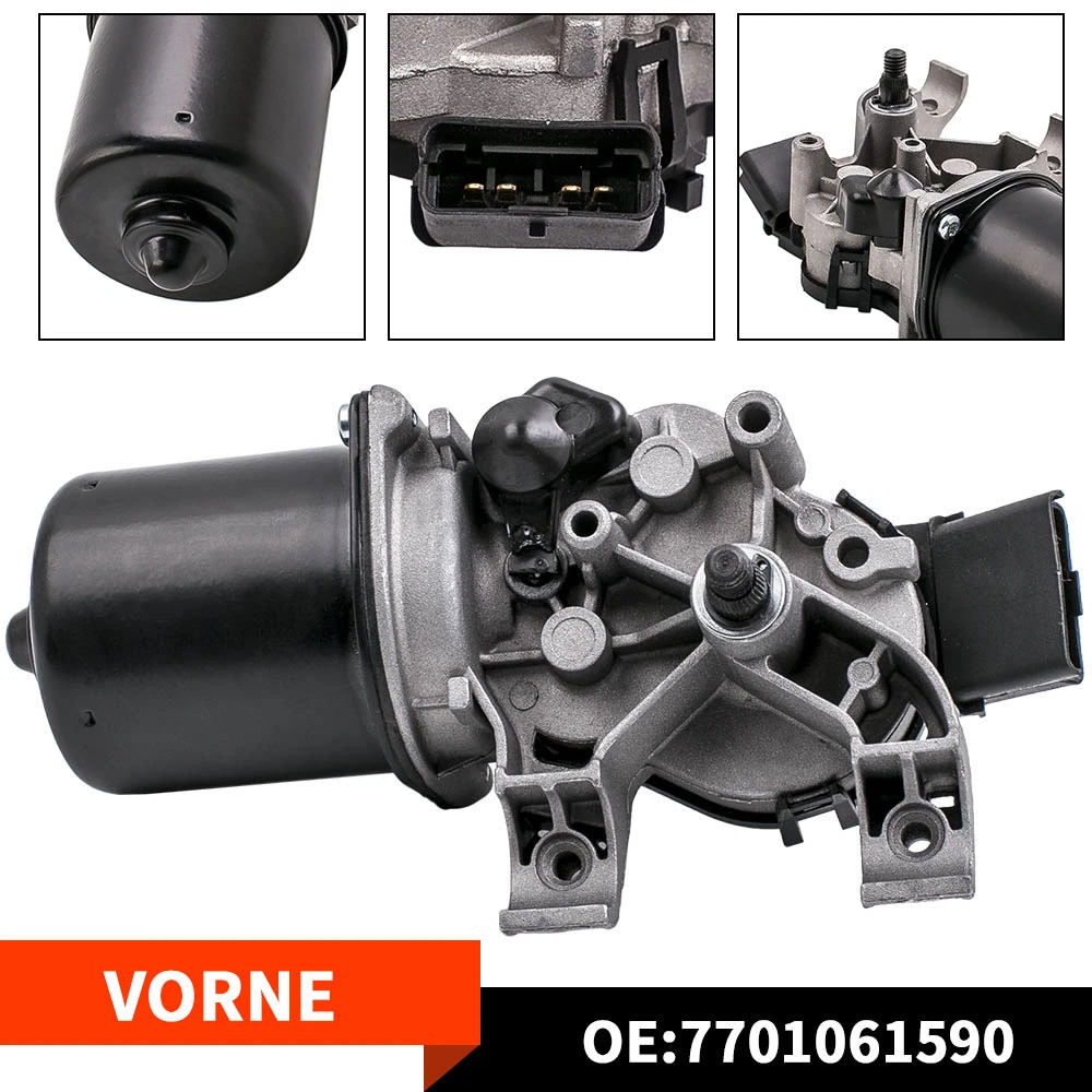 de limpiaparabrisas delantero, accesorio para Renault Clio Grandtour Clio Iii 3, modo Grandtourc 7701061590|Partes y motores de ventanas| -