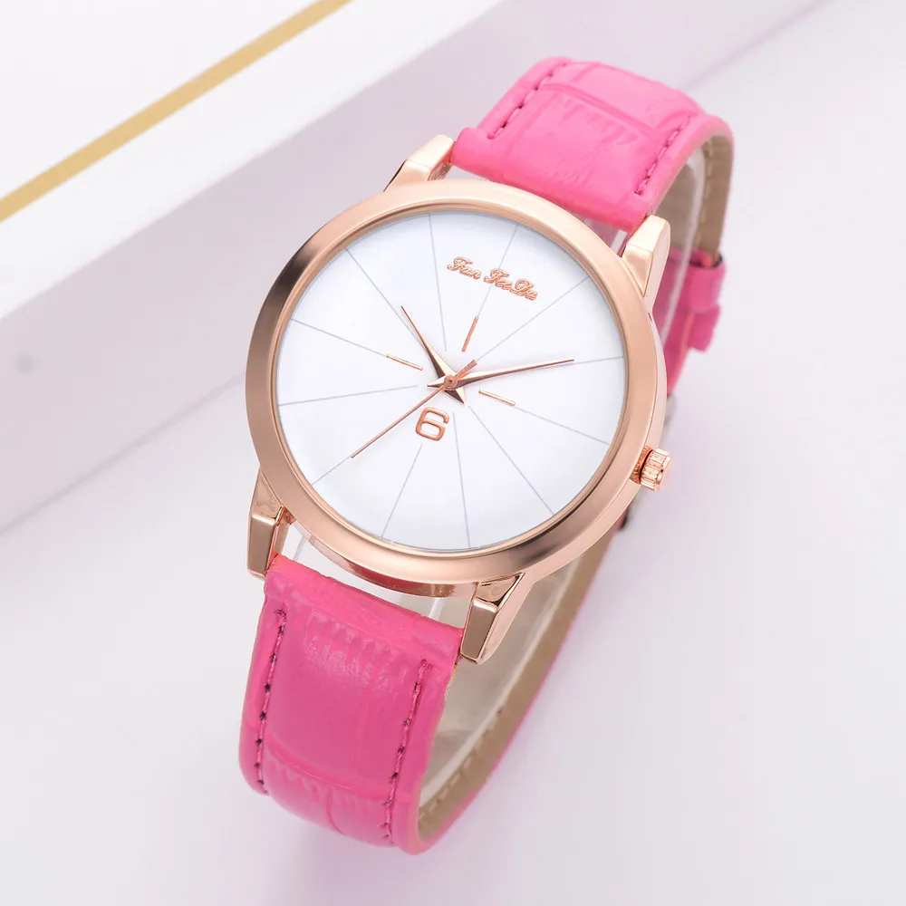 

Woman Watches Fanfeeda Fashion Simple Printed Casual Dial Quartz Watch relogios femininos montre femme marque de luxe 2019