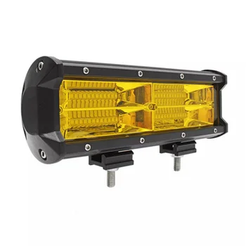 

Shockproof LED Work Light Waterproof 6000K Point Flooding Lamp Double Row Bar Spotlight