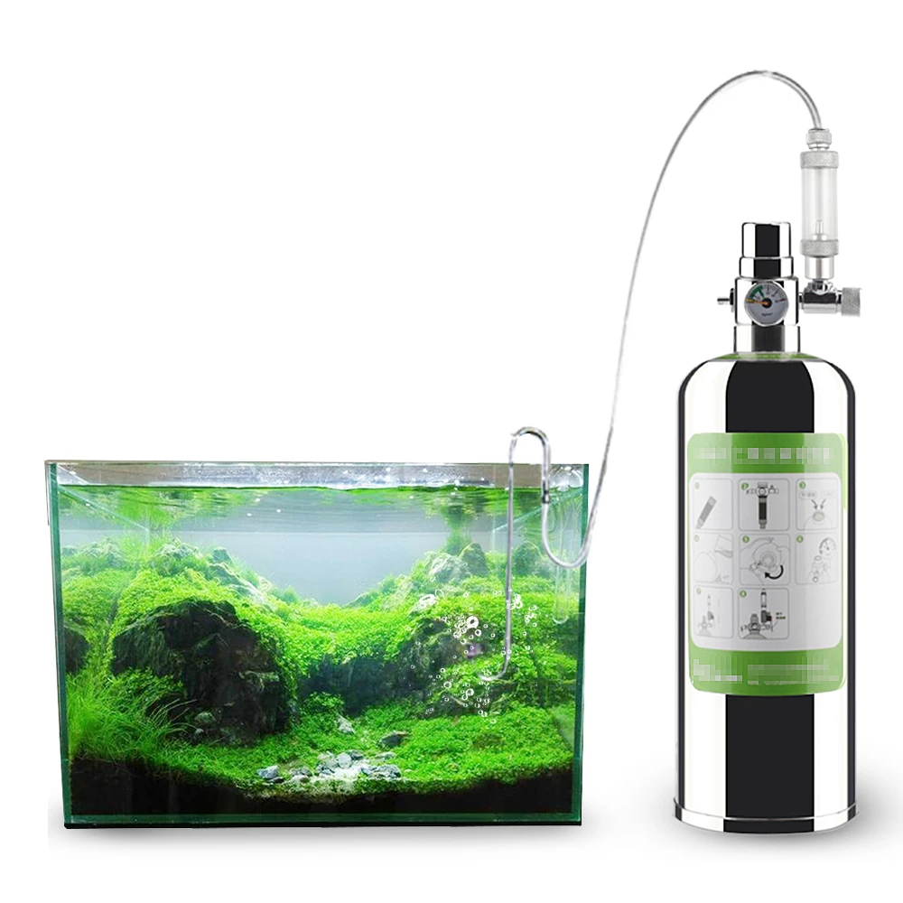 

Aquarium Diffuser CO2 Bubble counter check valve DIY CO2 Generator System Kit Diffuser CO2 Carbon Dioxide for Aquarium Fish Tank