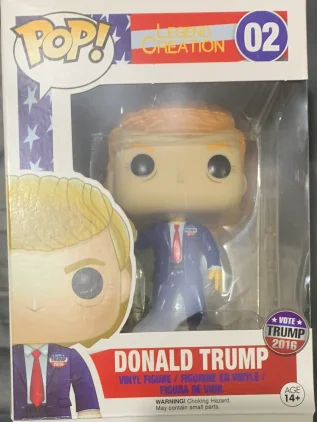 FUNKO POP Дональд Трамп 02 # фигурка коллекционные модели игрушки|Игровые фигурки и