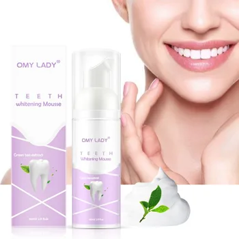 

Long Lasting Remove Dental Plaque Teeth Cleaning Mousse Remove Tooth Stains Teeth Whitening Foam Toothpaste