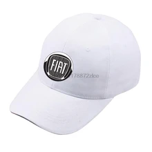Новая Кепка FIAT, стильная бейсболка, Кепка Для Взрослых, для гольфа, с принтом, белая, черная, красная, Snapback