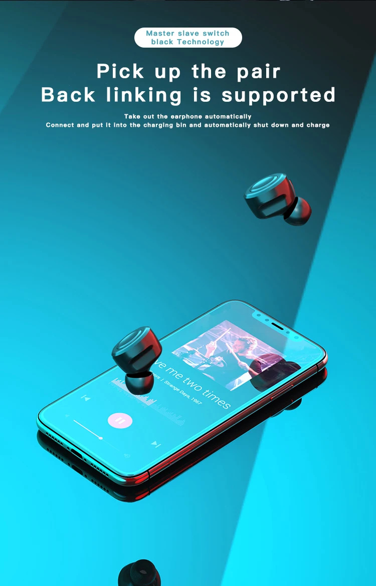 A6 TWS Bluetooth Earphone 5 0 Noise Cancelling Headset With Mic Handsfree Earbuds For Xiaomi Redmi Airdots Wireless Earbud