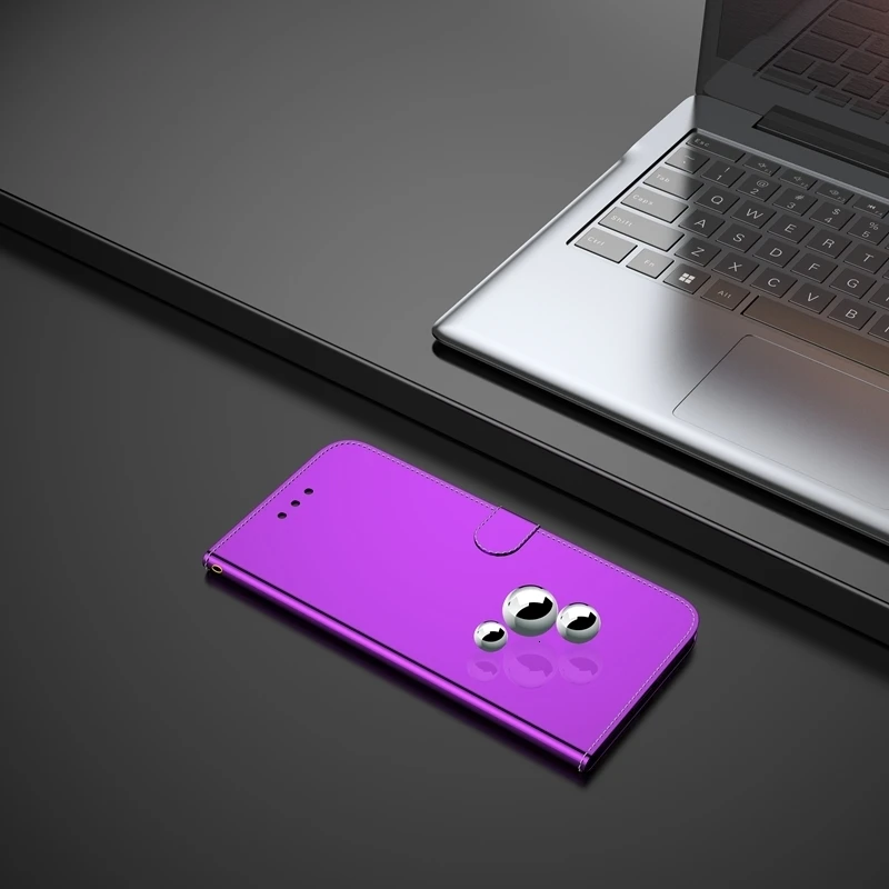 Флип-чехол с зеркалом для RedMi Note 8 Pro 8Pro 7 7S 7A 8A K20 Pro Y3 кожаный чехол-бумажник для Xiaomi Mi A3 CC9E 9T чехол s Новые Сумки из искусственной кожи