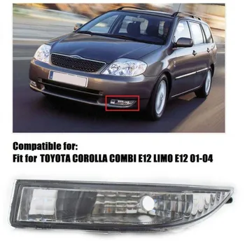 

Left Front Bumper Clear Lens Fog Light 8122112160 For TOYOTA COROLLA KOMBI 01-02