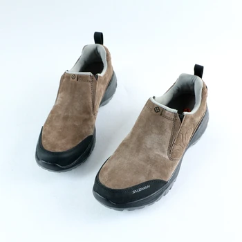 

Outdoor mens and womens casual shoes slip-on geniune leather walking shoes