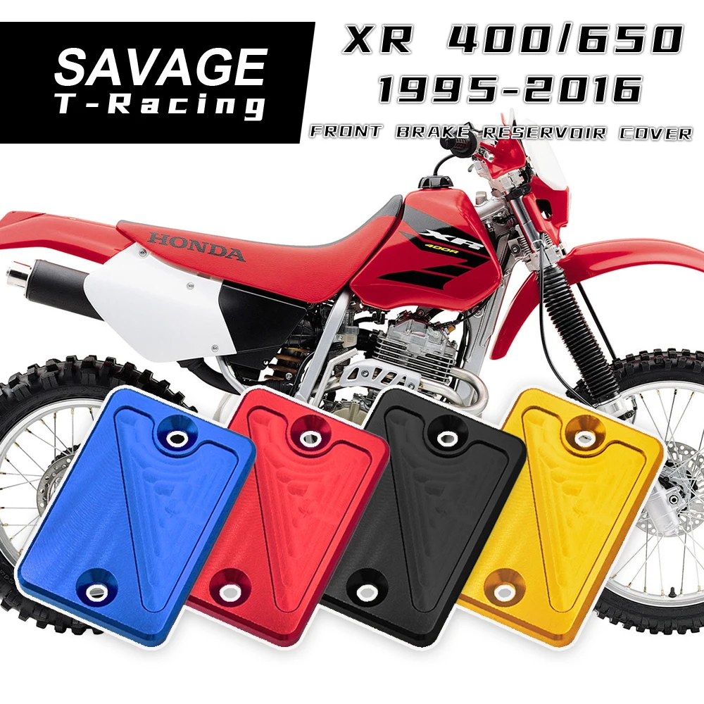 

Front Brake Reservoir Cover For HONDA XR 250 400 600R 650L CRM 250R TRX 450R MOTARD Motorcycle Accessories Oil Fluid Cap CNC