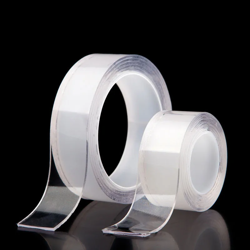

1/3/5m Reusable Double-Sided Adhesive Nano Traceless Tape Removable Sticker Washable Adhesive Loop Disks Tie Glue Gadget